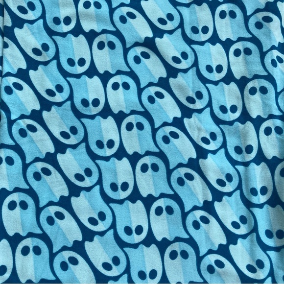 🎃👻 NWT LuLaRoe TC leggings Halloween blue ghosts sz 12-18 rare HTF UNICORN 🦄 - Picture 2 of 3